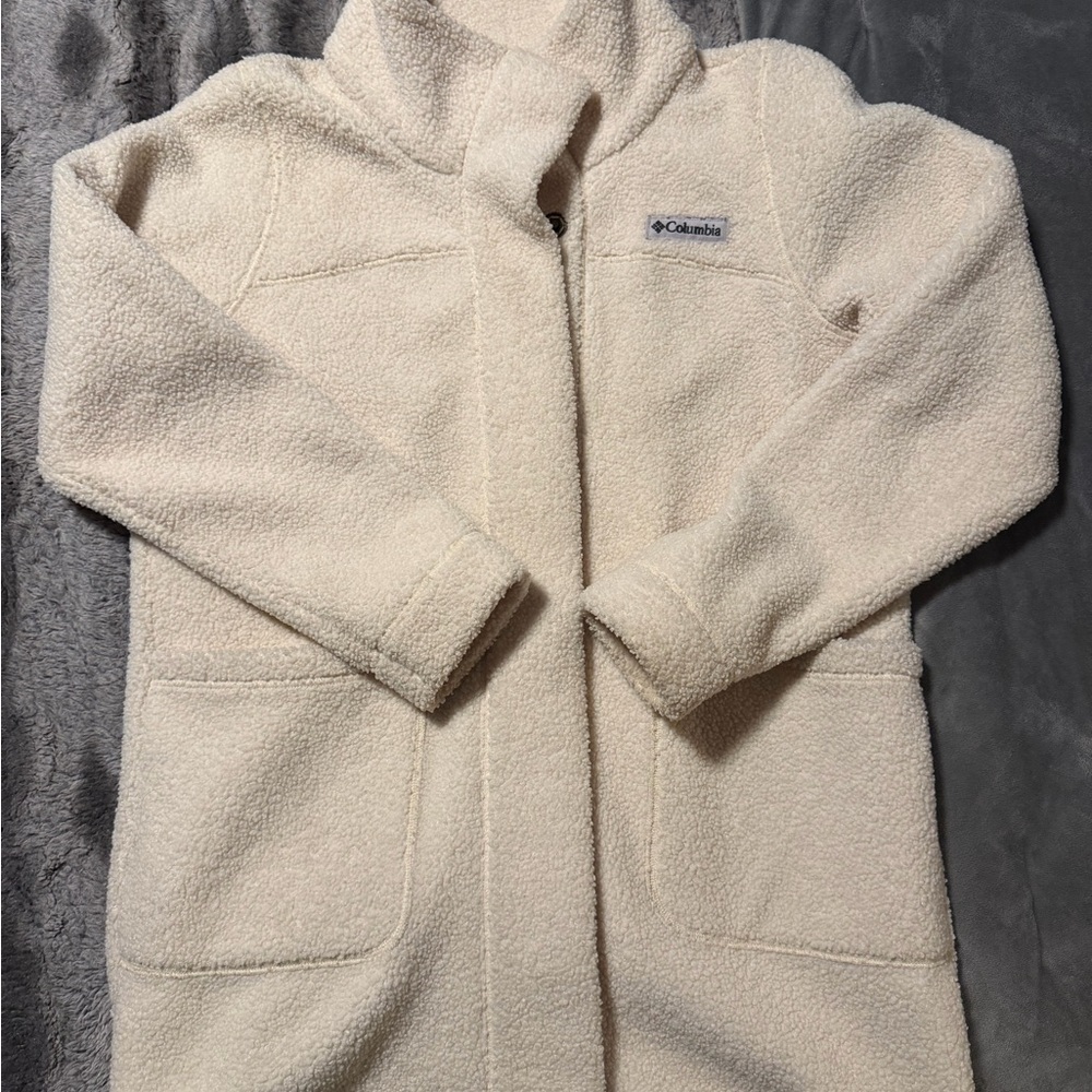 Columbia Women's Off-White Teddy Jacket